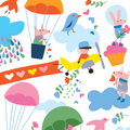 Cloud Party pattern