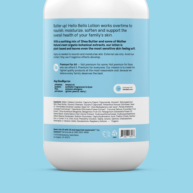 Premium, Plant-Based Lotion